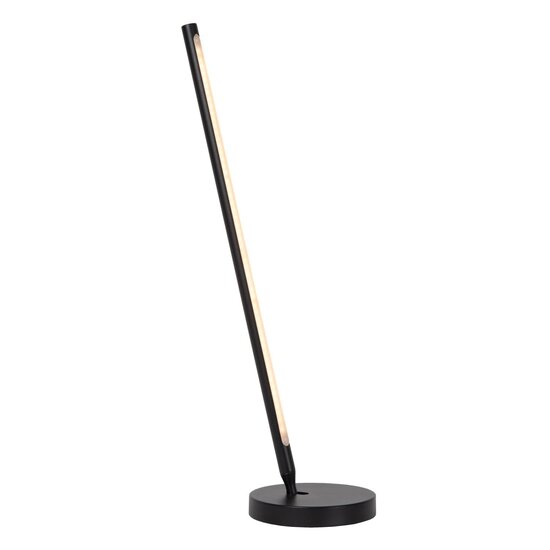Lucide FINAN - Table lamp - LED 3 StepDim - 1x12W 2700K - Black