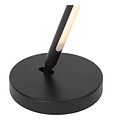 Lucide FINAN - Table lamp - LED 3 StepDim - 1x12W 2700K - Black