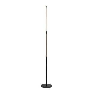 Lucide FINAN - Vloerlamp - LED Dimb. - 1x32W 2700K - Zwart