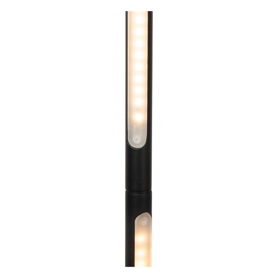 LUCIDE Lucide FINAN - Floor lamp - LED 3 StepDim - 1x32W 2700K - Black