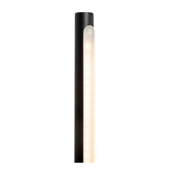 LUCIDE Lucide FINAN - Lámpara de pie - LED 3 StepDim - 1x32W 2700K - Negro