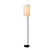 Lucide MAGIC - Lampadaire - Ø 24 cm - 1xE27 - Noir