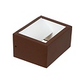 Lucide BRIDA - Oplaadbare Wandlamp Binnen/Buiten - Accu/Batterij - LED Dimb. - 1x3,7W 2700K - IP54 - Bewegingssensor - Roest bruin