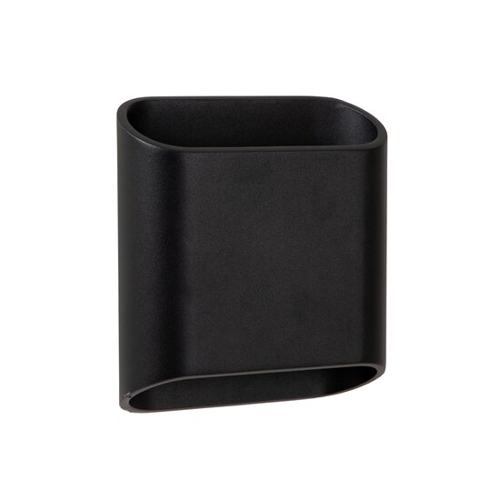 Lucide ATILA - Wandlamp Binnen/Buiten - LED Dimb. - 2x5W 2700K - IP65 - Zwart