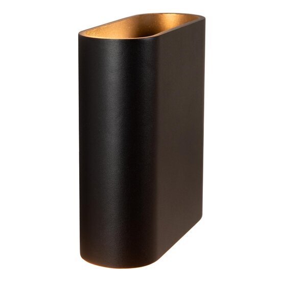 Lucide ATILA - Wandleuchte Innen/Außen - LED - 2x5W 2700K - IP54 - Schwarz