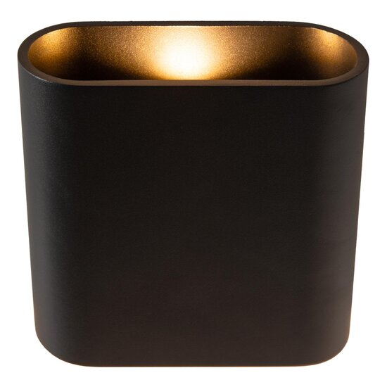 Lucide ATILA - Applique Intérieur/Extérieur - LED - 2x5W 2700K - IP54 - Noir