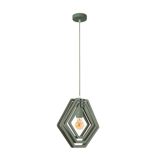 Lucide MAURO - Hanglamp Kinderkamer - 1xE27 - Groen