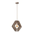 Lucide MAURO - Lampe suspendue Chambre d'enfant - 1xE27 - Taupe