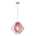 Lucide Mauro - Lampe Suspendue Rose Chambre d'Enfant - 1xE27