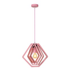 Lucide Mauro - Lámpara Colgante Habitación Infantil Rosa - 1xE27