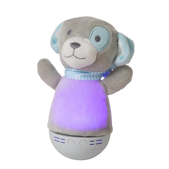 Lucid DOLLY - Table lamp Children's room - Batteries - LED - 1x3W 2700K - With music function - Gray