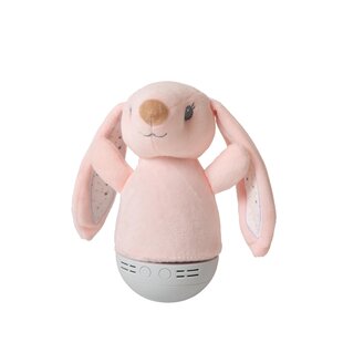 Lucide DOLLY - Lampe à poser Chambre d'enfant - Piles - LED - 1x3W 2700K - Avec fonction musique - Rose