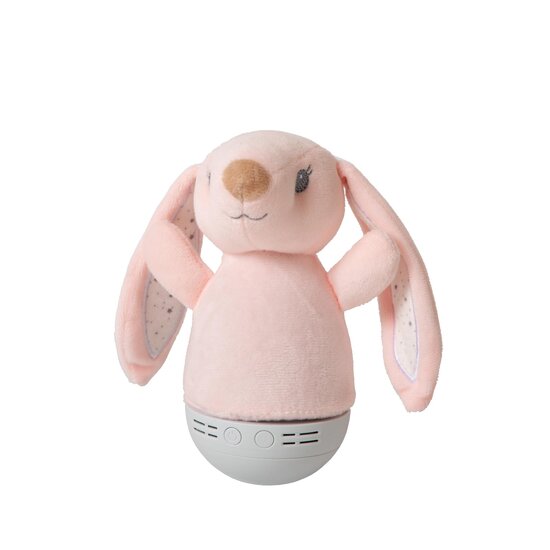 Lucide DOLLY - Lampe à poser Chambre d'enfant - Piles - LED - 1x3W 2700K - Avec fonction musique - Rose