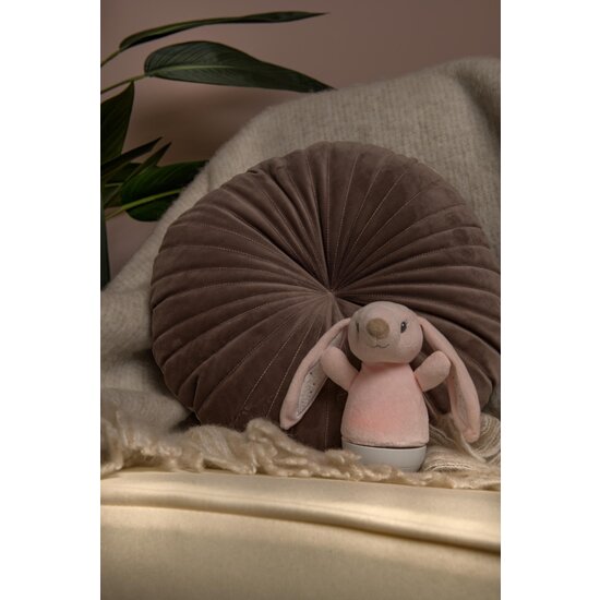 Lucide DOLLY - Lampe à poser Chambre d'enfant - Piles - LED - 1x3W 2700K - Avec fonction musique - Rose