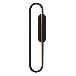 Lucide THELMA - Wandlamp - LED Dimb. - 1x24W 2700K - Zwart