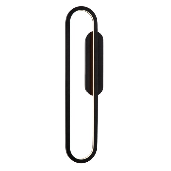 Lucide Thelma - Wall lamp - LED Dim to warm - 1x24W 2700K - Black