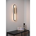 LUCIDE Lucide Thelma - Aplique - LED Dim to Warm - 1x24W 2700K - Negro