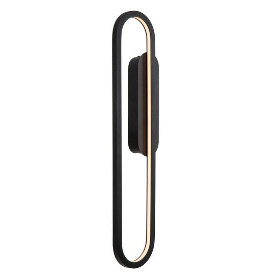 LUCIDE Lucide Thelma - Aplique - LED Dim to Warm - 1x24W 2700K - Negro