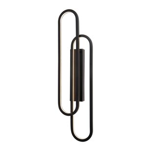 Vruno - Applique Noire - LED Dim pour réchauffer - 1x35W 2700K