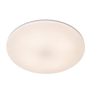 Lucide OLSON - Plafonnière Badkamer - Ø 29 cm - LED - CCT - 1x24W 3000K/6500K - IP44 - Opaal