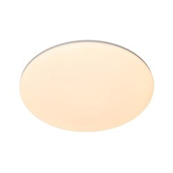Lucide OLSON - Bathroom Ceiling Light - Ø 45 cm - LED - CCT - 1x45W 3000K/6500K - IP44 - Opal