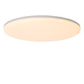 LUCIDE Lucide OLSON - Plafonnière Badkamer - Ø 45 cm - LED - CCT - 1x45W 3000K/6500K - IP44 - Opaal