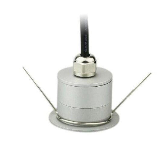 Mitra IP67 inbouwspot LED 3W rond alu 12V dc (vanaf 10 st)