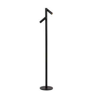 Lucide ANTRIM - Oplaadbare Leeslamp Binnen/Buiten - Accu/Batterij - LED Dimb. - 2x2,2W 2700K - IP54 - Met draadloos oplaadstation - Zwart