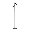 Lucid ANTRIM - Rechargeable Reading Lamp Indoor/Outdoor - Battery - LED Dimmable - 2x2.2W 2700K - IP54 - With wireless charging station - Black