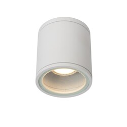 Lucide AVEN - Deckenstrahler Badezimmer - Ø 9 cm - 1xGU10 - IP65 - Weiß