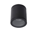 Lucide AVEN - Deckenstrahler Badezimmer - Ø 9 cm - 1xGU10 - IP65 - Schwarz