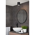 Lucide AVEN - Ceiling spotlight Bathroom - Ø 9 cm - 1xGU10 - IP65 - Black