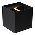 Lucide AXI - Wandstrahler / Wandleuchte Badezimmer - LED - 2x7W 2700K - IP54 - Einstellbarer Abstrahlwinkel - Schwarz