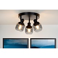 Lucide BJORN - Ceiling spotlight - Ø 38 cm - 3xE14 - Black