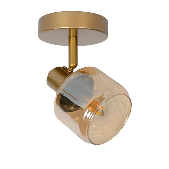 Lucide BJORN - Deckenstrahler - 1xE14 - Mattgold / Messing