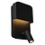 Lucide BOXER - Bedside lamp / Wall lamp - LED - 3000K - With USB charging point - Black