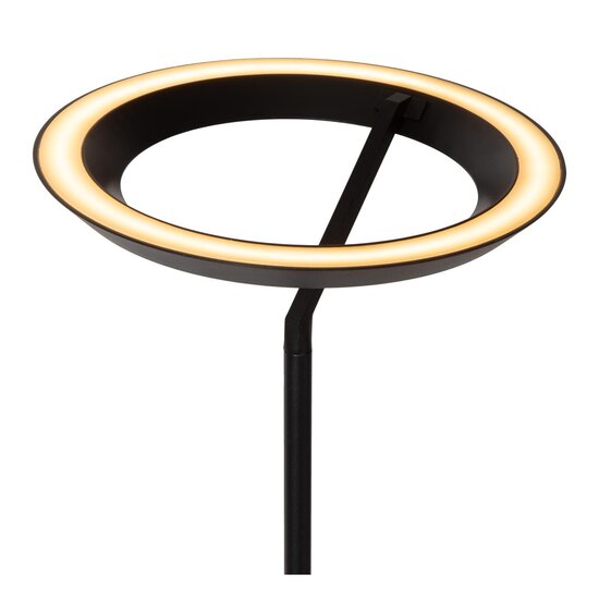 Lucide CELESTE - Floor lamp - Ø 28 cm - LED Dimb. - 1x21W 2700K - Black