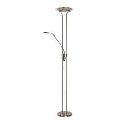 Lucide CHAMPION-LED - Leeslamp - LED Dimb. - 3000K - Mat chroom