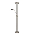 Lucide CHAMPION-LED - Leeslamp - LED Dimb. - 3000K - Mat chroom