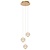 Lucide CINTRA - Hängelampe - Ø 25 cm - LED-Dimmung. - 3x4,7W 2700K - Transparent