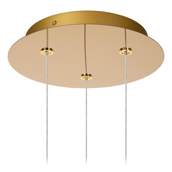 Lucide CINTRA - Pendant lamp - Ø 25 cm - LED Dimb. - 3x4.7W 2700K - Transparent