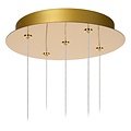 Lucide CINTRA - Pendant lamp - Ø 32 cm - LED Dimb. - 5x4.7W 2700K - Transparent
