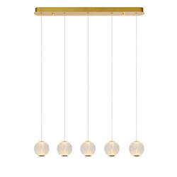 Lucide CINTRA - Lámpara colgante - LED Dim. - 5x4,7W 2700K - Transparente