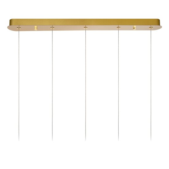 Lucide CINTRA - Pendant lamp - LED Dimb. - 5x4.7W 2700K - Transparent