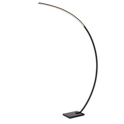 Lucide CURVE - Arc lamp - LED Dimmable - 1x15W 2700K - Black