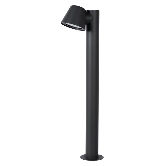 Lucide DINGO-LED - Lámpara de pie - LED Dim. - GU10 - 1x5W 3000K - IP44 - Antracita
