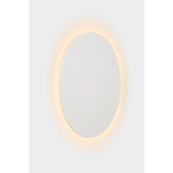 Lucide EKLYPS LED - Wandlamp - Ø 25 cm - LED - 1x9W 3000K - Wit