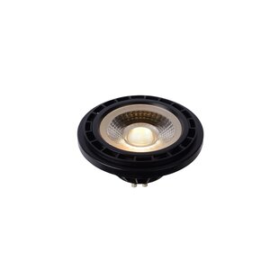 Lucide ES111 – LED-Lampe – Ø 11 cm – Dimmbar bis warmweiß – GU10 – 1 x 12 W, 2200 K/3000 K – Schwarz