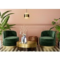 Lucide FIRMIN - Pendant lamp - Ø 20 cm - 1xE27 - Matt Gold / Brass
