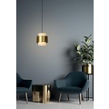 Lucide FIRMIN - Pendant lamp - Ø 30 cm - 1xE27 - Matt Gold / Brass
